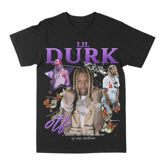 Lil Durk "OTF" Graphic Tee Style001
