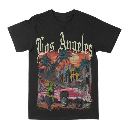 Low Rider Zombie "Los Angeles" Graphic Tee