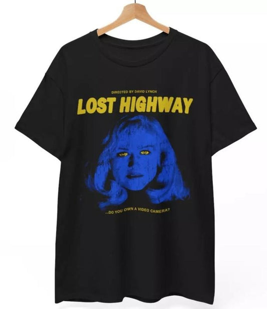 Lost Highway movie t-shirt, David Lynch classic film tshirt, Horror Unisex teeHISTORY
