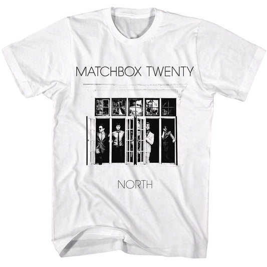 Matchbox Twenty - North - American Classics - Solid White Adult Short Sleeve T-Shirt