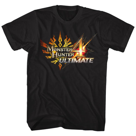 Monster Hunter - MH4U Logo - Short Sleeve - Adult - T-Shirt