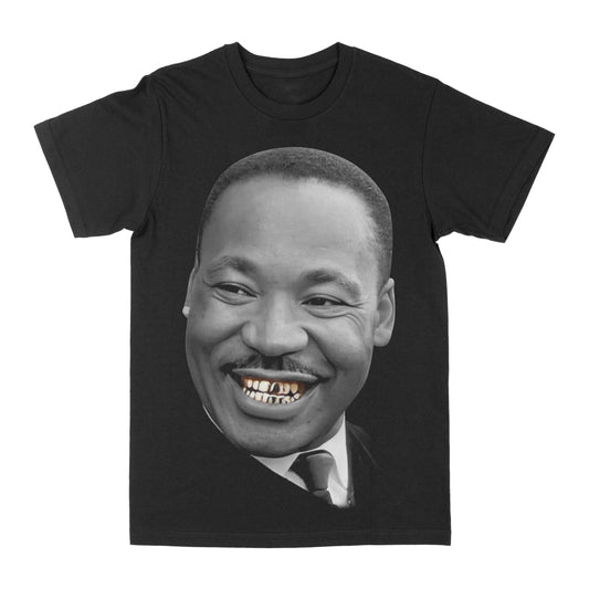 MLK "Gold Grill" Graphic Tee Style001