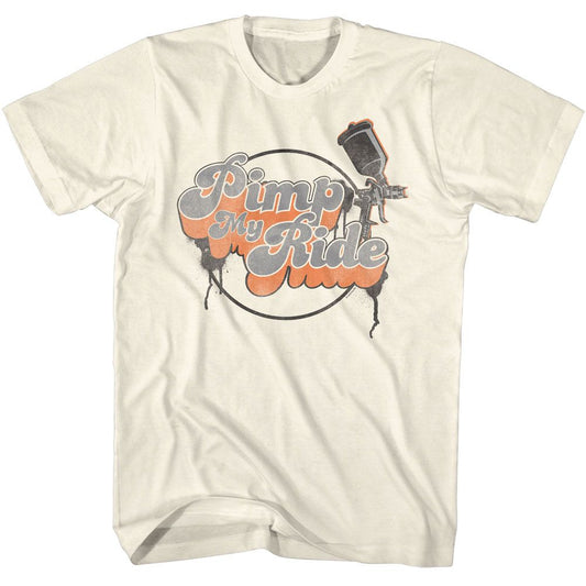 MTV - Pimp My Ride Air Gun - American Classics - Solid Off-White Adult Short Sleeve T-Shirt