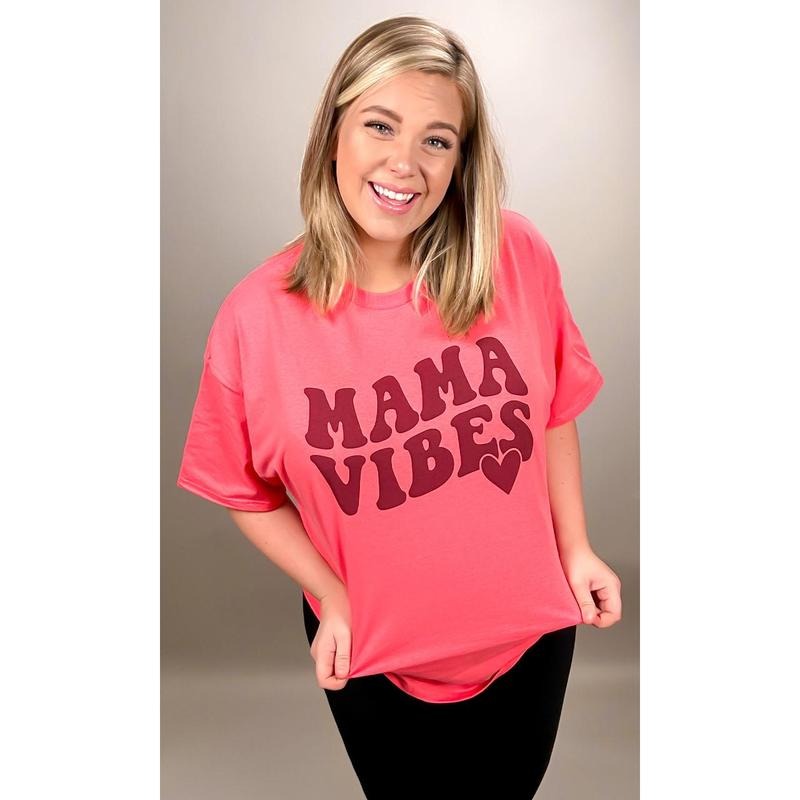 Mama Vibes Graphic T-Shirt