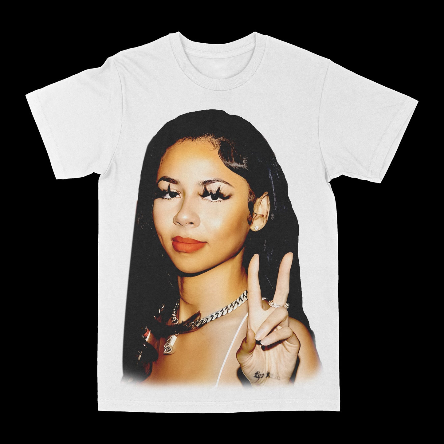 Mariah The Scientist "Big Face Peace" Graphic Tee Style001