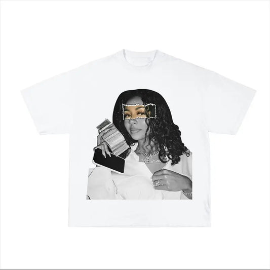 Mariahhh Big Face Bold Statement Tee