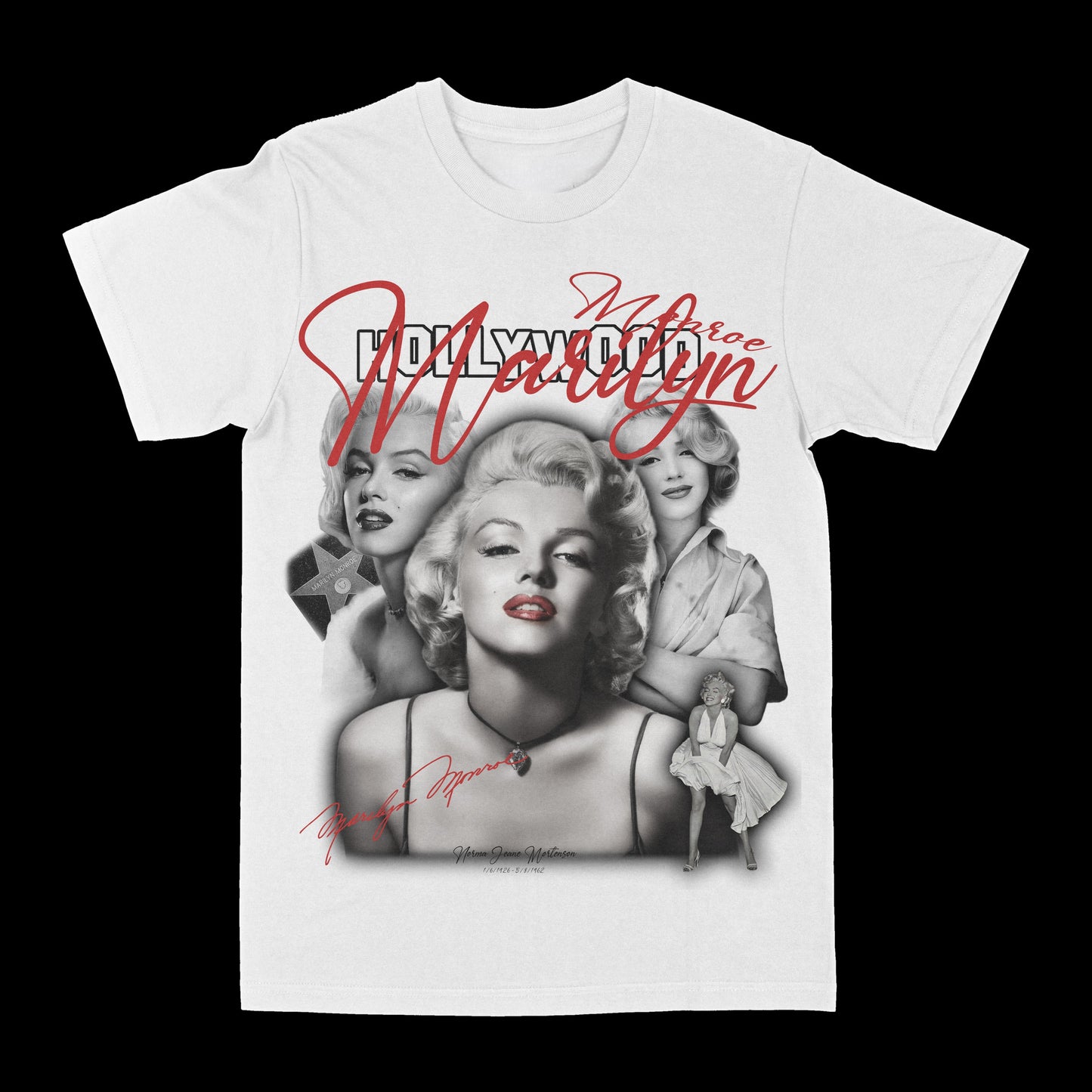 Marilyn Monroe Graphic Tee Style001