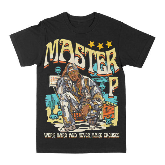 Master P "No Excuses" Graphic Tee Style001