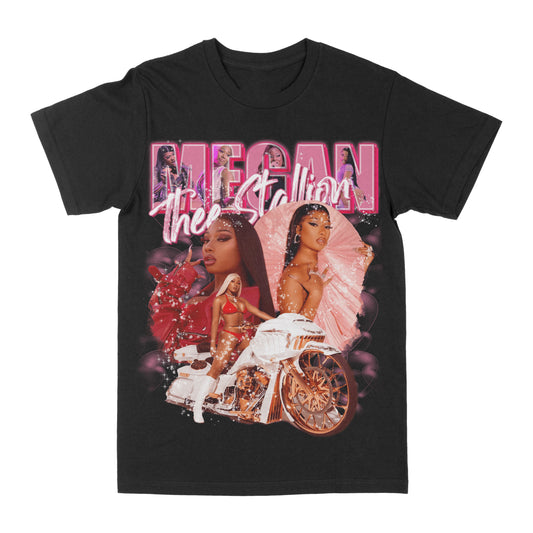 Megan Thee Stallion Pink Graphic Tee
