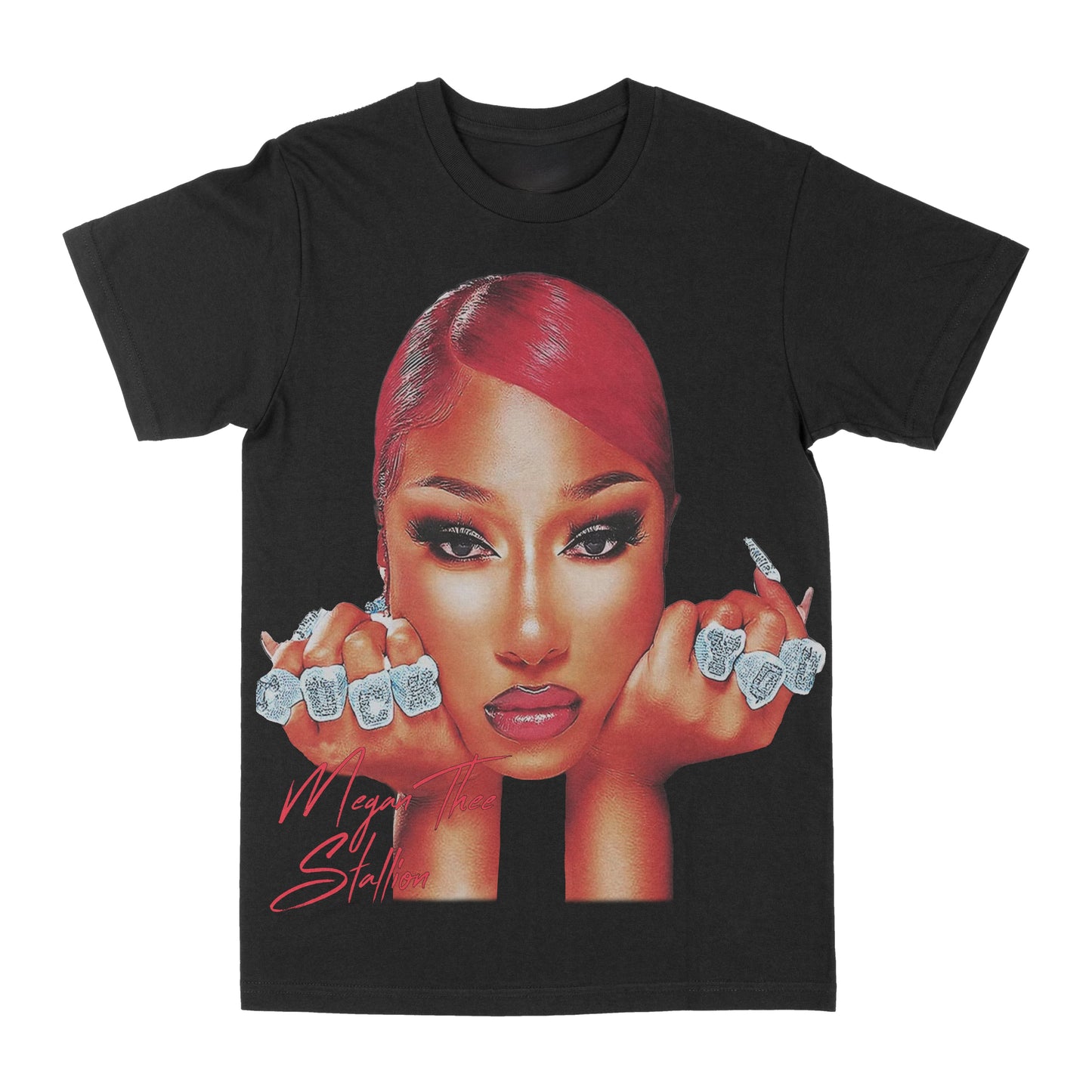 Megan Thee Stallion "Big Face" Graphic Tee Style001
