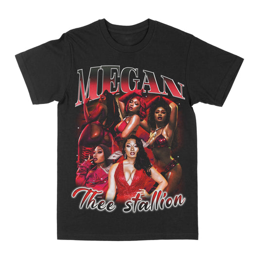 Megan Thee Stallion Red Graphic Tee Style001
