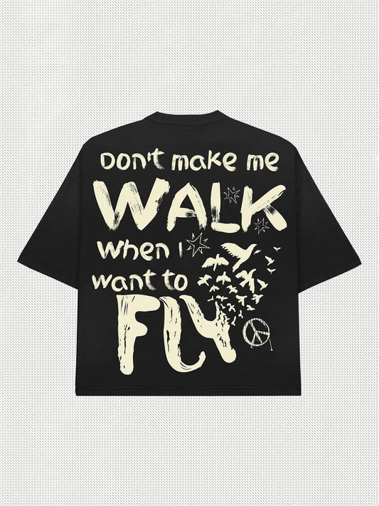 Men's Letter Print Round Neck Tee, Regular Fit Casual Short Sleeve Crew Neck T-shirt for Daily Wear, Fashion Men's Top for All Seasons