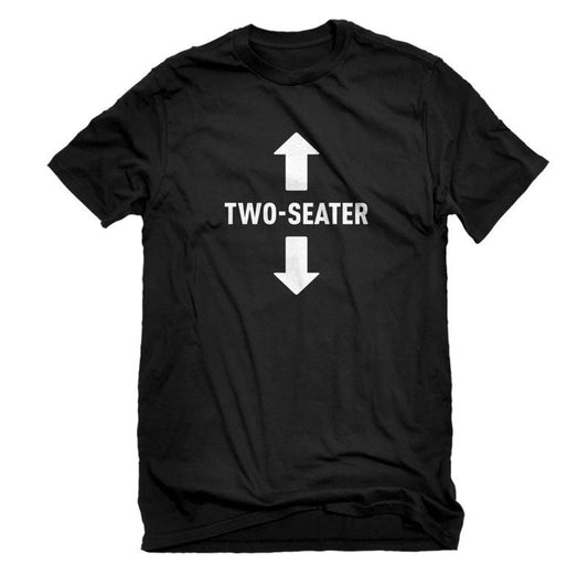 Mens Two Seater Unisex T-shirt Menswear Top