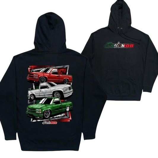 Mexico Pickup Truck Hoodie 2.0, Men's Car Lover Hoodie, Automotive Graphic Hoodie, Casual Apparel for Car Enthusiasts Menswear
