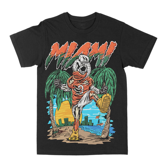 Miami Graphic Tee Style001