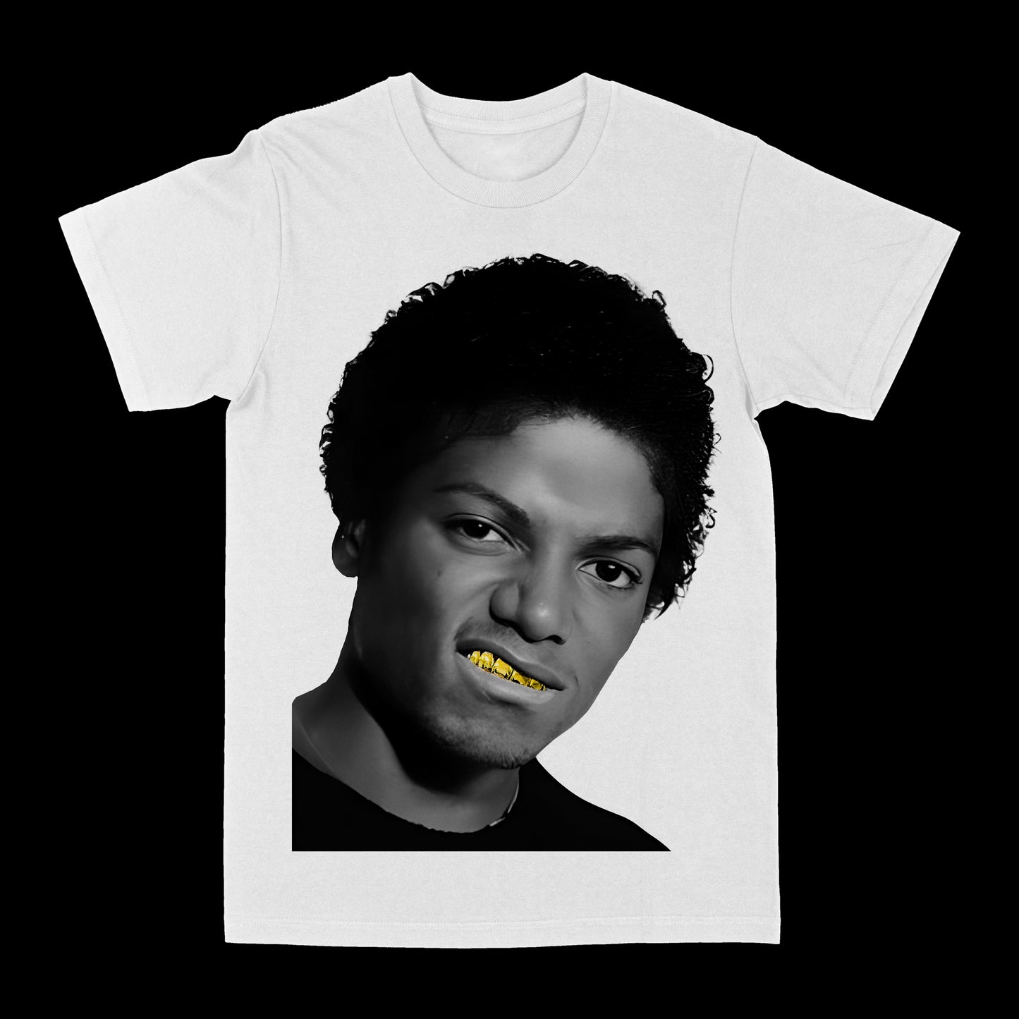Michael Jackson "Gold Grill" Graphic Tee Style001