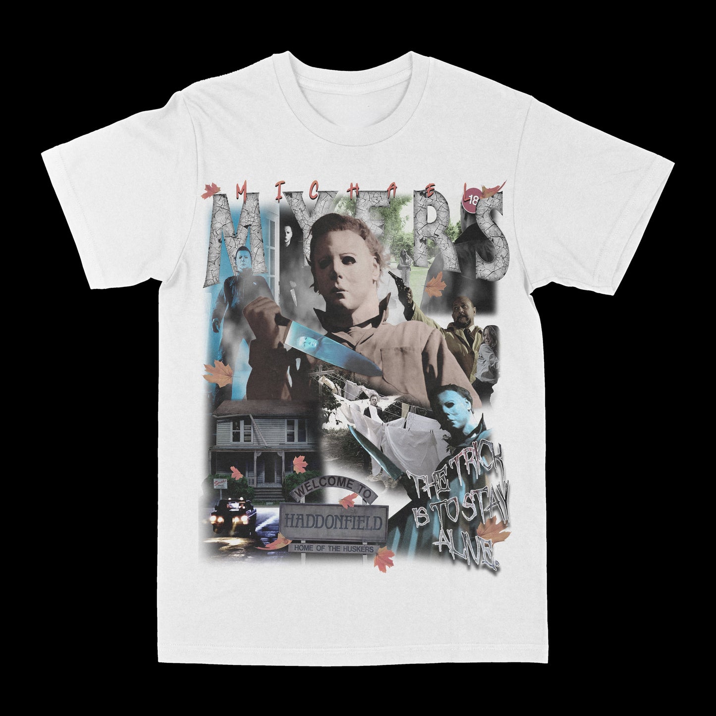 Michael Myers "Haddonfield" Graphic Tee Style001