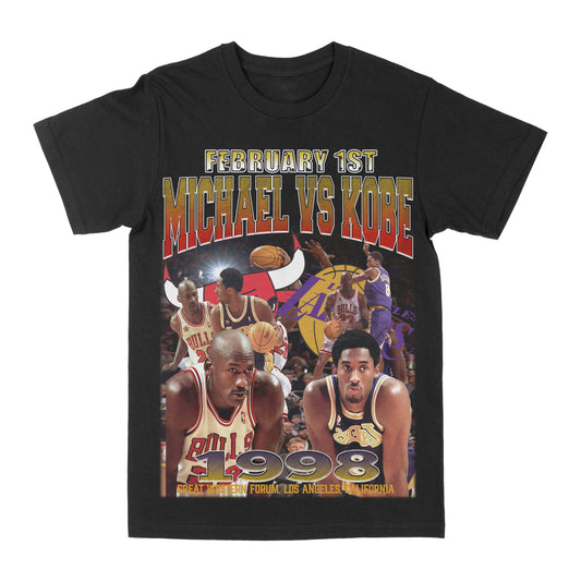 Mike Vs Kobe Graphic Tee