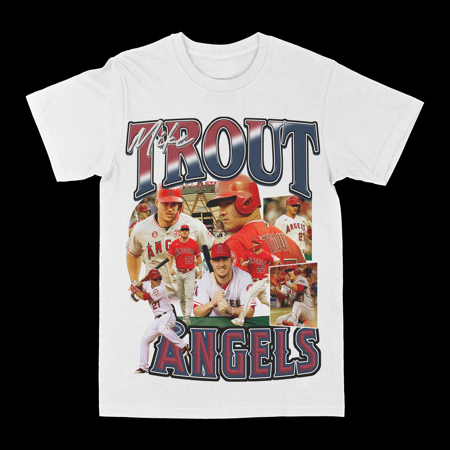 Mike Trout Graphic Tee Style001