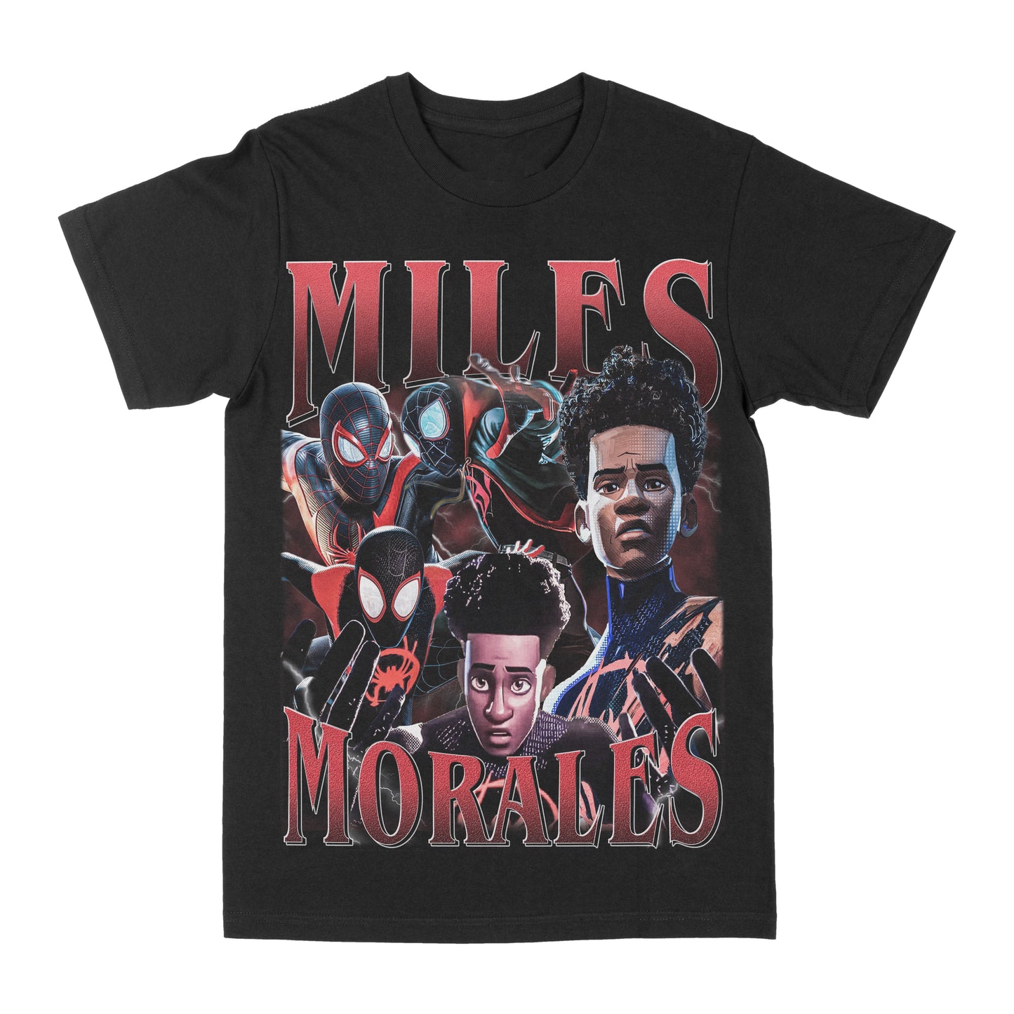 Miles Morales "Spiderman" Graphic Tee Style001