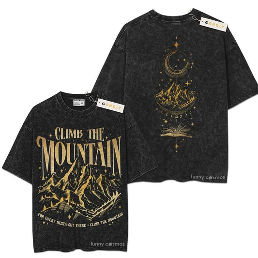 [ Mineral Wash ] ACOSF SJM Night Court Velaris Shirt, Bookish, Bookworm, Gift For Fan Lovers, Graphic Washed Shirt