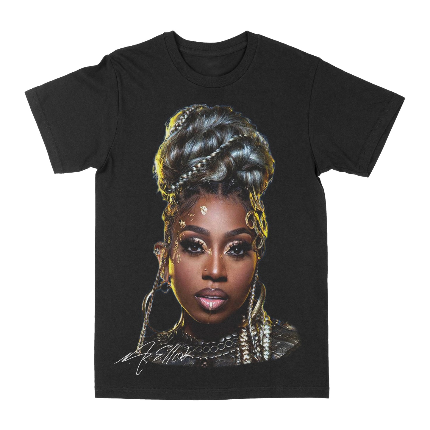 Missy Elliott "Big Face" Graphic Tee Style001