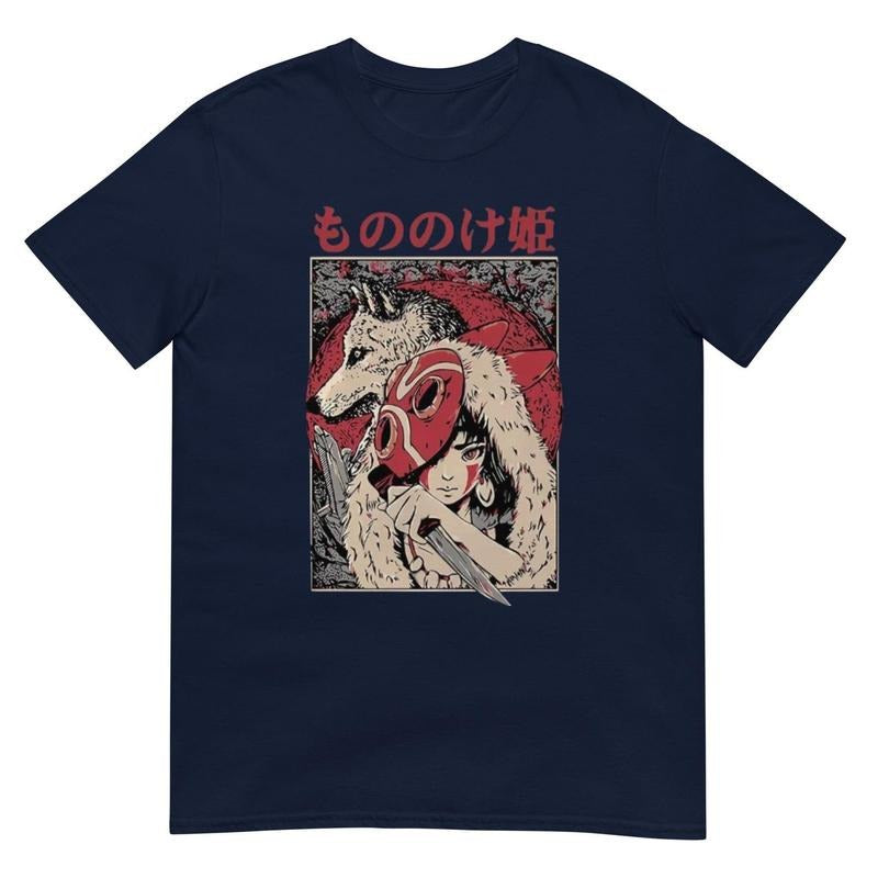 Mononoke Hime shirt, Princess Mononoke, Cartoon Sweatshirt, Hayao Miyazaki, Totoro Shirt, Kiki delivery Shirt
