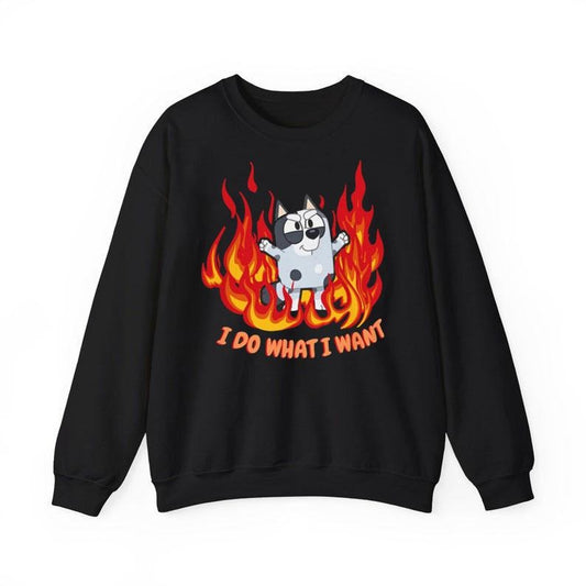 Muffin On Fire T Shirt, I Do What I Want Quote, Bluey Character, Funny Mom Tee Shirt, Bluey Muffin Heeler Shirt, Funny Bluey Shirts, Bluey Bingo Family Shirt, Chilli Mum Shirt, Bluey Family Tee, Muffin Sweatshirt