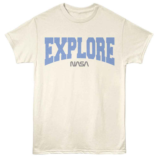 NASA - Explore - American Classics - Natural Adult Short Sleeve T-Shirt