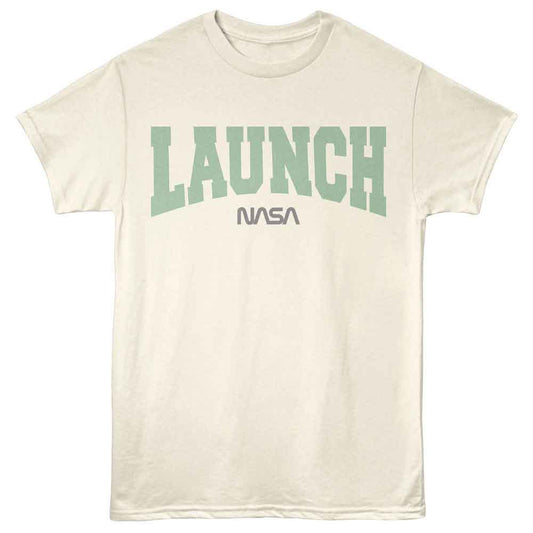 NASA - Launch - American Classics - Natural Adult Short Sleeve T-Shirt