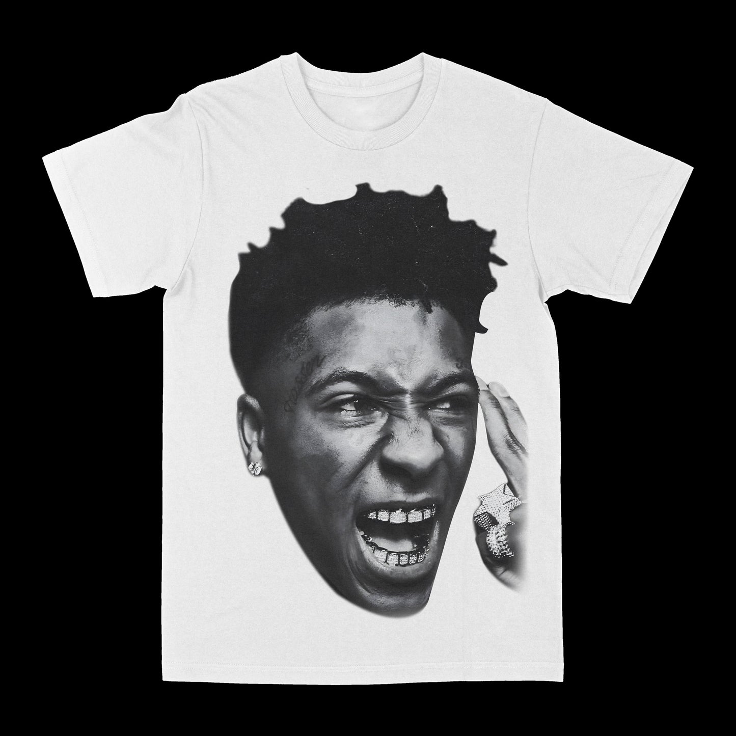 NBA Youngboy "Big Face 2" Graphic Tee Style001
