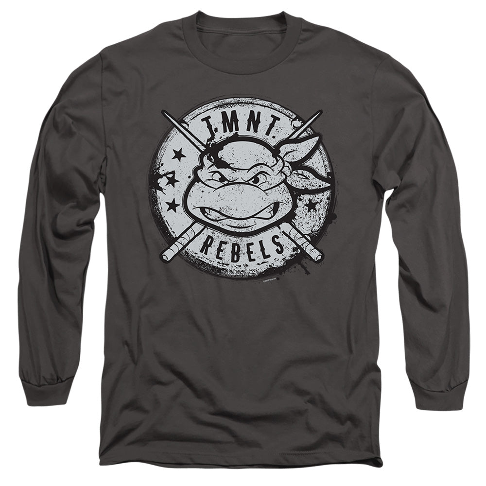 TMNT - Rebels Distressed Logo - Adult Long Sleeve T-Shirt