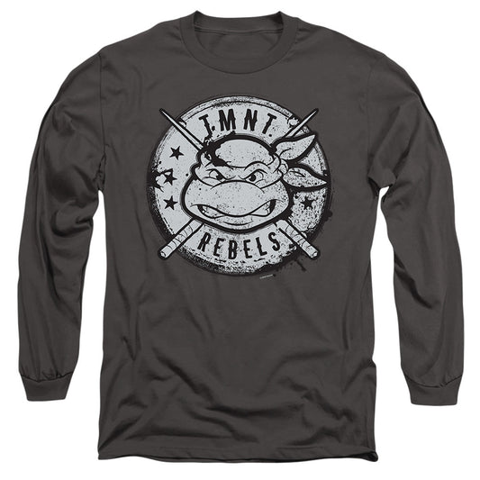TMNT - Rebels Distressed Logo - Adult Long Sleeve T-Shirt