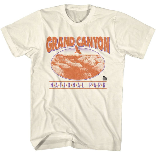 National Parks - 90s Grand Canyon - American Classics - Solid Off-White Adult Short Sleeve T-Shirt