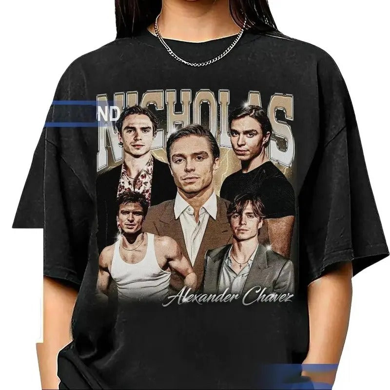 Nicholas Alexander Chavez Shirt, Menendez Brothers Vintage Style T-shirt, Nicholas Chavez Graphic 90s Tee Unisex Shirt Menswear Streetwear Crewneck