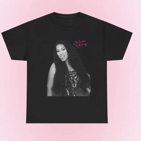 Niickj Minajj Tee T-Shirt, Gift For Women and Man Unisex T-Shirt 90s Vintage Bootleg Unisex Rap T-Shirt Vintage tee