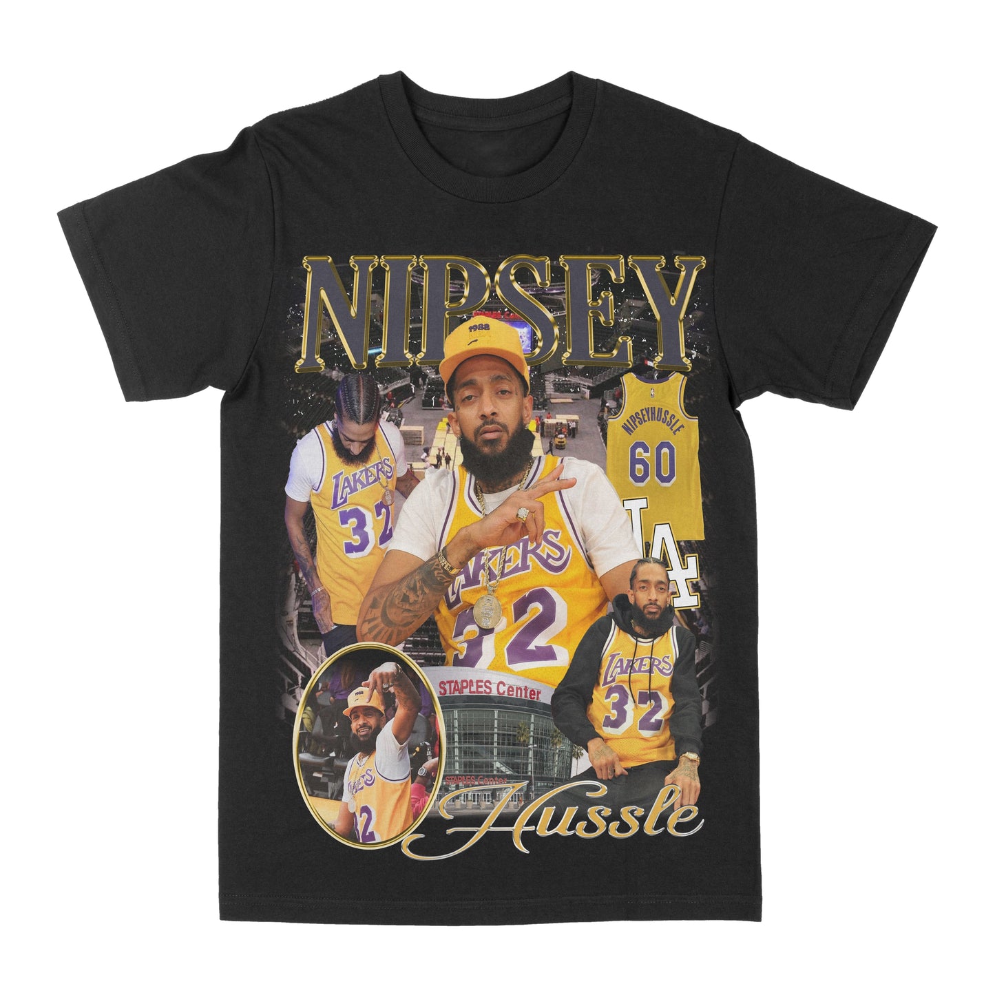 Nipsey Hussle "Lakers" Graphic Tee Style001