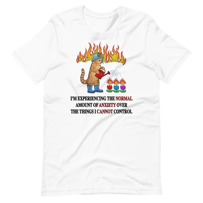 Normal Anxiety Unisex T-shirt (Not Embroidered)