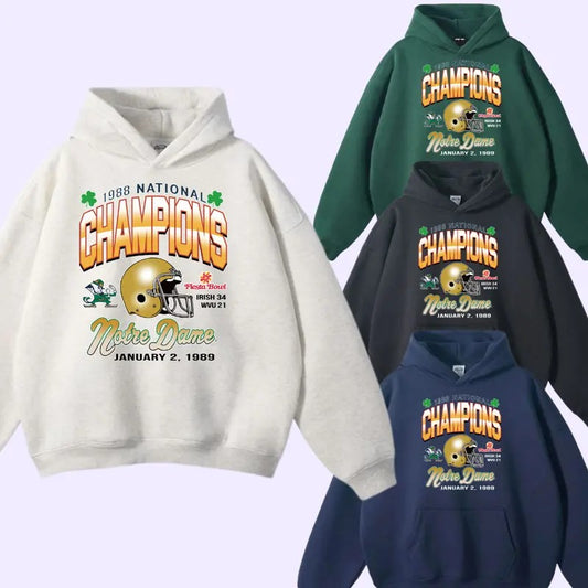 Notre Dame Fightin Irish Locker Tubular Shirt - Sweatshirt - Hoodie, Vintage Graphic Tees Cotton Menswear