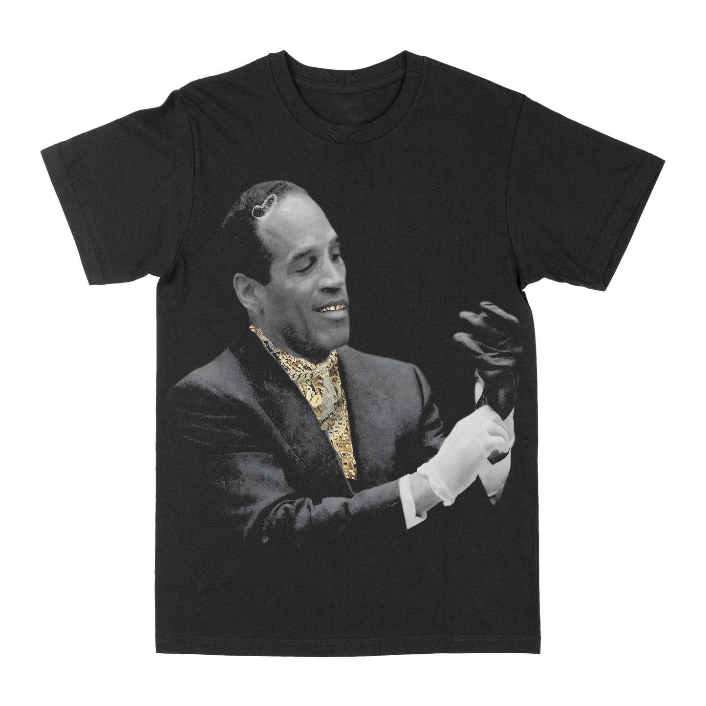 OJ Simpson "Gold Grill" Graphic Tee Style001