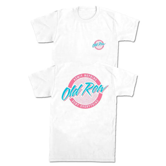 Old Row Circle Logo 2 Sides Tshirt, Unisex Tshirt For Men, For Women, Men's Tshirt, Women's Clothes, Menswear T-Shirt Soft Top
