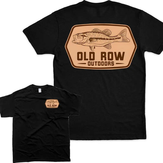 Old Row Outdoors Hunting Unisex T-Shirt Funny Fish For Men For Women Top