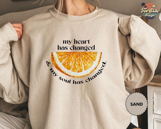 Orange Juice Sweatshirt, Funny Gift, Noah Kahan, Music Concert Sweatshirt, Folk Pop Music