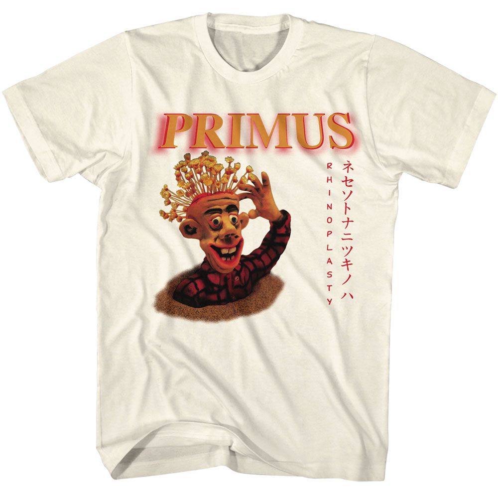Primus - Rhinoplasty - American Classics - Solid Off-White Adult Short Sleeve T-Shirt