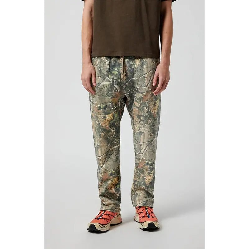 Pacsun Men's Camo Straight Leg Sweatpants
