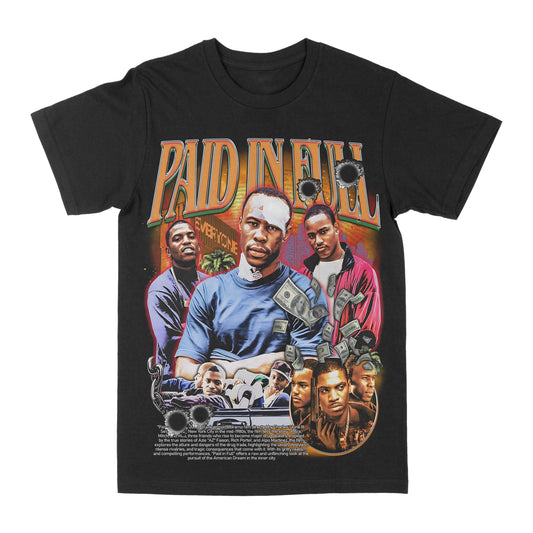 Paid In Full Graphic Tee Style001