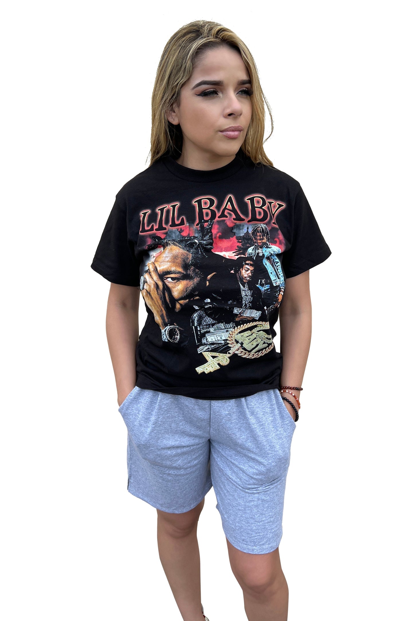 Lil Baby Graphic Tee Style001