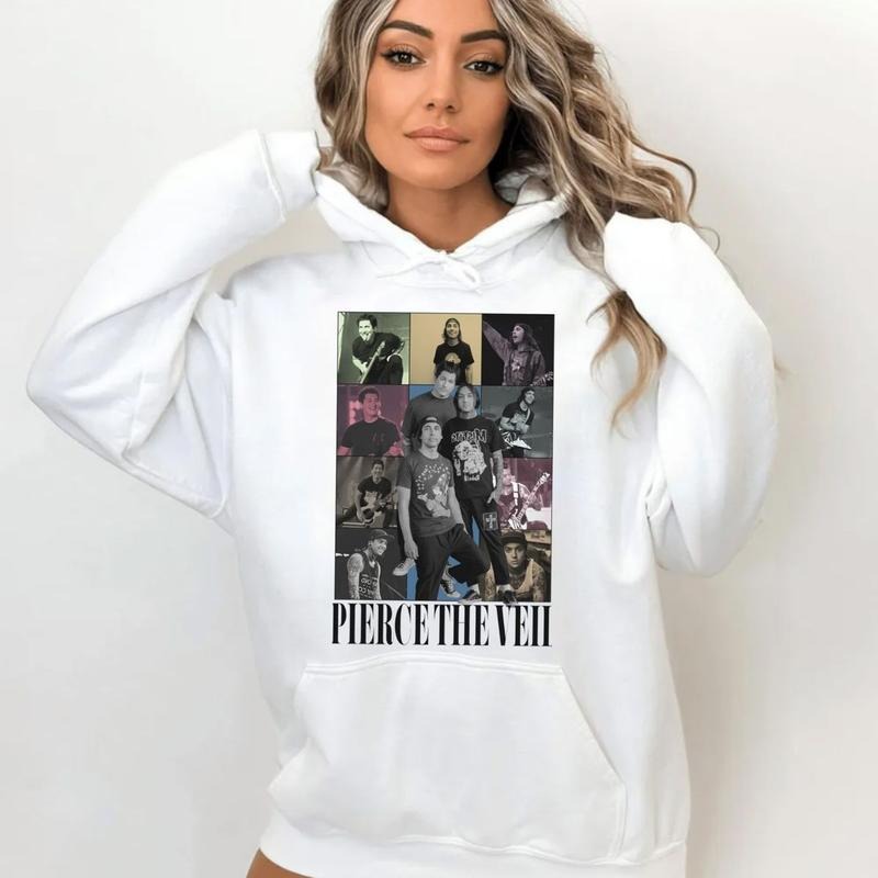 Piercee The Vveil Era T Shirt, Rock Metal Tour 2025 Merch, Rock Band Tee, Unisex Sweater Pullover Tee