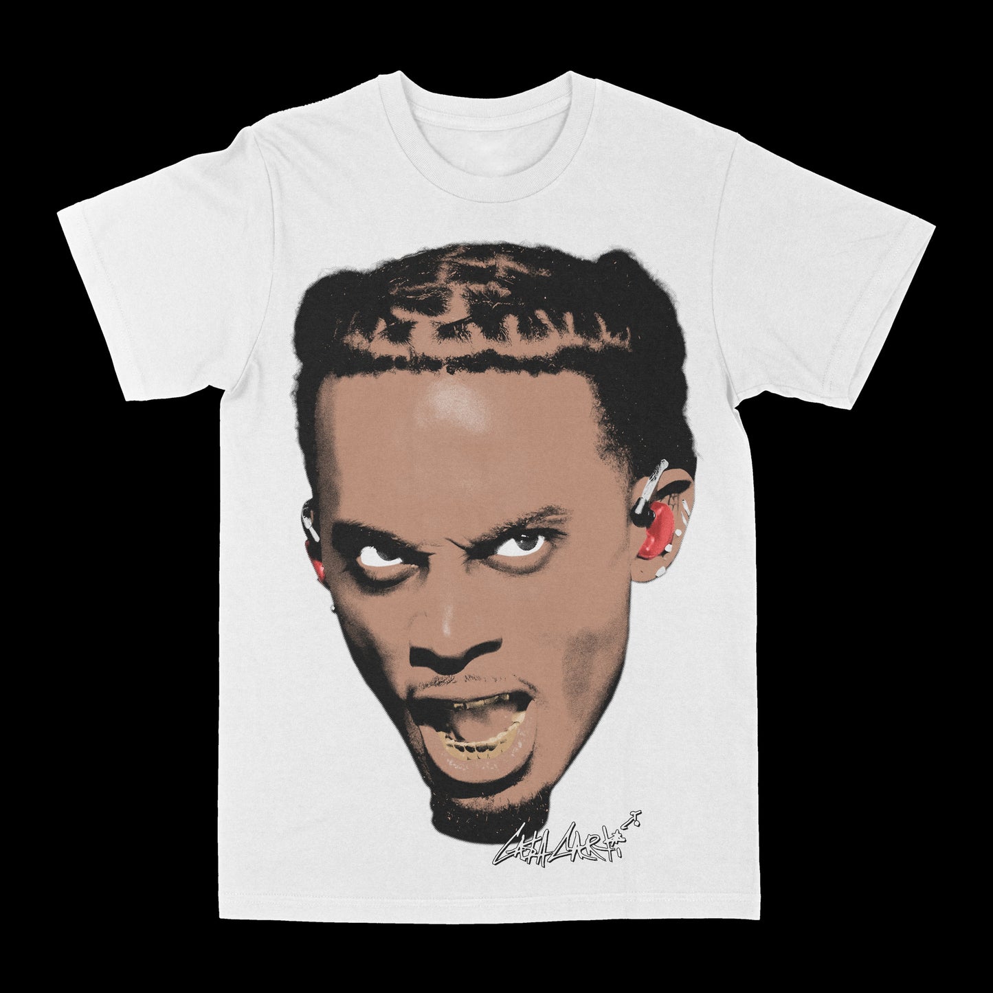 Playboi Carti "Big Face" Graphic Tee Style001