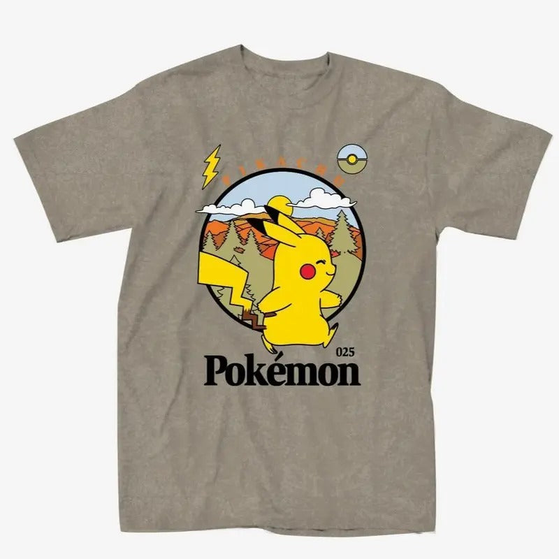 Pokemon Pikachu Camp Badge T-Shirt Sweatshirt, Hoodie, Comfort Colors